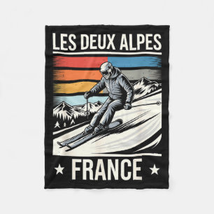 Cobertor De Velo As duas alpes frança esqui, esqui de montanha fran