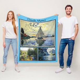 Cobertor De Velo As famosas pinturas de Claude Monet