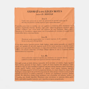 Cobertor De Velo As leis de Newton do cobertura-melão do lance do