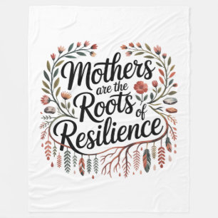 Cobertor De Velo As Mães São as Raízes da Resiliência