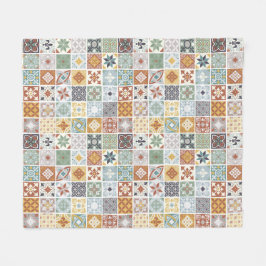 Cobertor De Velo As minhas raízes - azulejos mediterrânicos