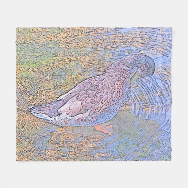 Cobertor De Velo As ondulações (Frente (Horizontal))