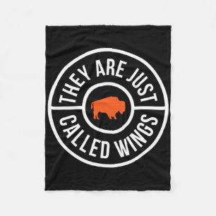Cobertor De Velo Asas de Frango de Buffalo São Apenas Chamadas de A