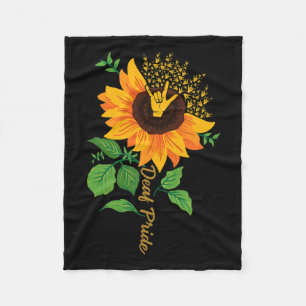 Cobertor De Velo Asl Gesture Mão Surda Audição Perde Consciência