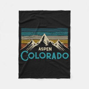Cobertor De Velo Aspen Colorado Antigo
