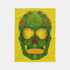 Cobertor De Velo Aspen Leaf Skull 9