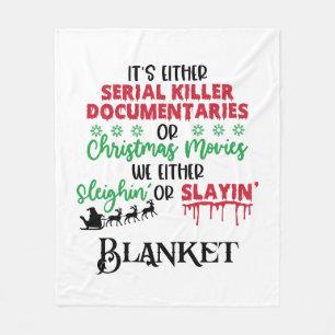 Cobertor De Velo Assassino serial ou Natal