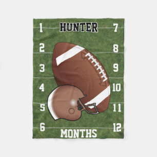 Cobertor De Velo Assista-Me Crescer - Futebol esportivo 🏈