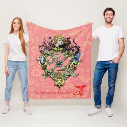 Cobertor De Velo Assistente Clássico de Oz Royalty Fleece Blanket