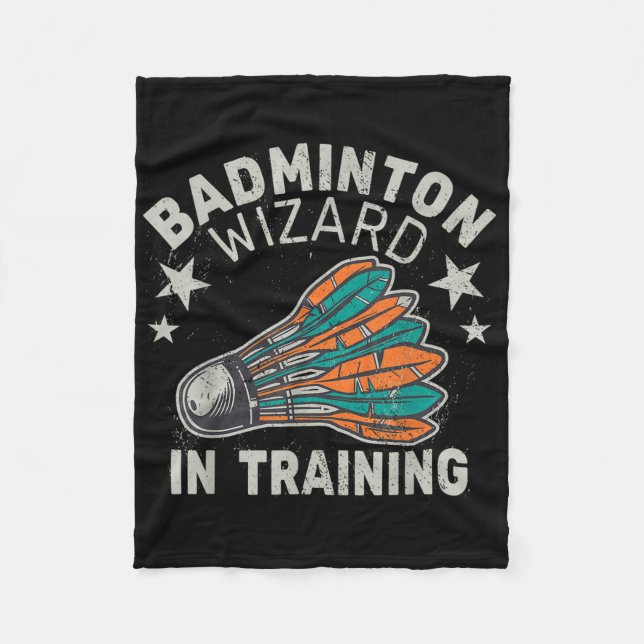 Cobertor De Velo Assistente De Badminton Na Formação De Shuttle Spo (Frente)