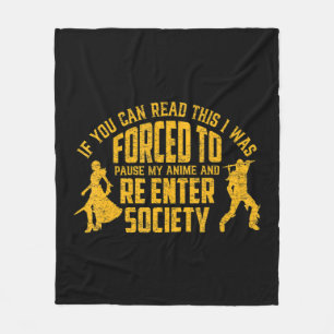 Cobertor De Velo Assistindo Animes Para Homens Mulheres Kawaii Cute