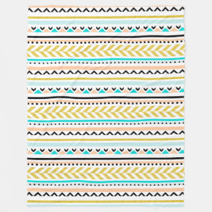 Cobertor De Velo Asteca geométrico feminino design inspirado