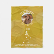 Astrologia Leo Zodiac - Sinal de Foto Personalizad
