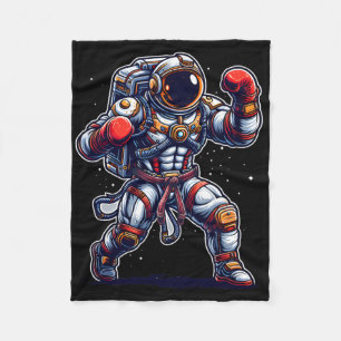 Cobertor De Velo Astronaut Muay Thai Boxe Caratê Kickboxing Marti
