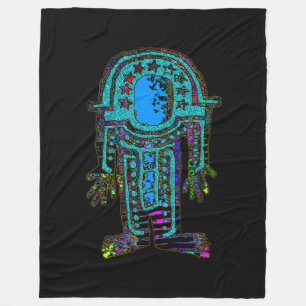 Cobertor De Velo Astronauta Antigo