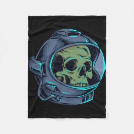 Cobertor De Velo Astronauta Astro Caveira