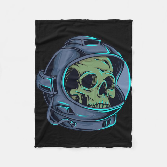 Cobertor De Velo Astronauta Astro Caveira (Frente)
