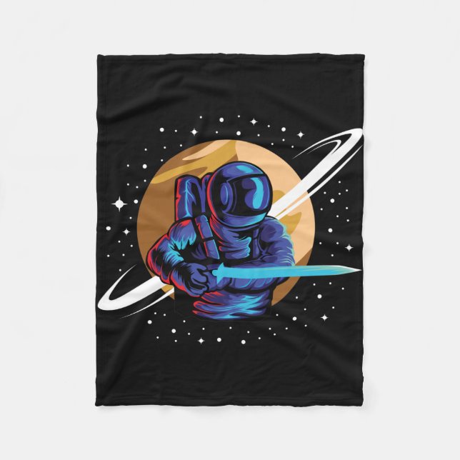 Cobertor De Velo Astronauta Astro Knight (Frente)