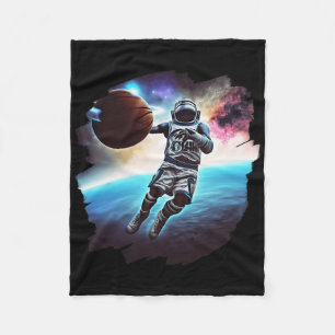 Cobertor De Velo Astronauta Brincando com Bysketbyll Astronauta Ext