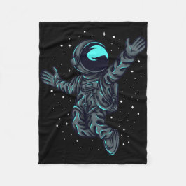 Cobertor De Velo Astronauta Feliz