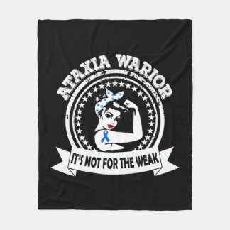 Cobertor De Velo Ataxia Warrior Awarness - Presente para T-Shirt de
