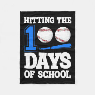 Cobertor De Velo Atingindo A 100ª Escola Estudante De Bat Baseball