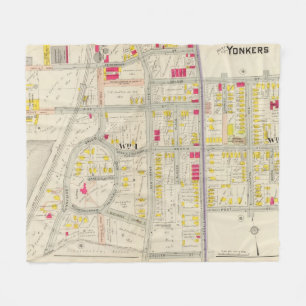 Cobertor De Velo Atlas do mapa de Yonkers