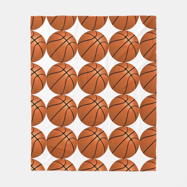Cobertor De Velo Atletas de facão de basquetebol (Frente)
