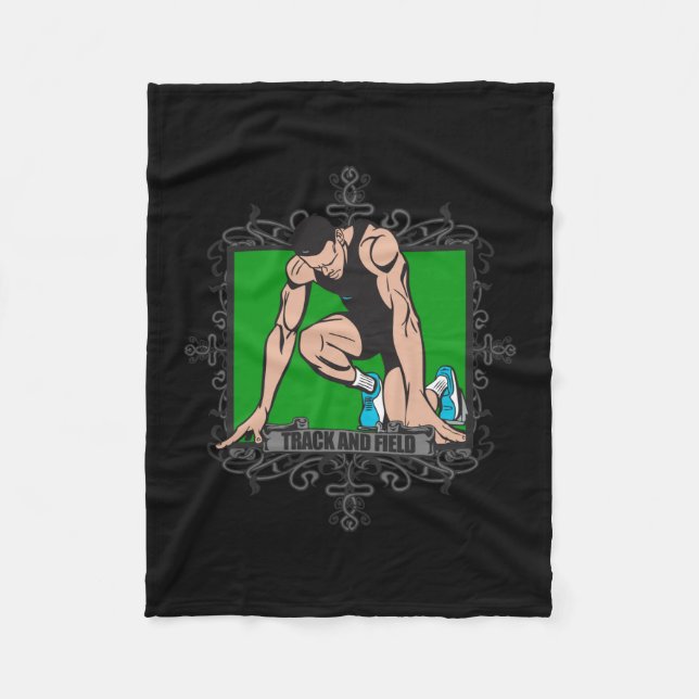 Cobertor De Velo Atletismo agressivo (Frente)