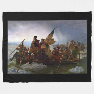 Cobertor De Velo Atravessando o rio Delaware, George Washington