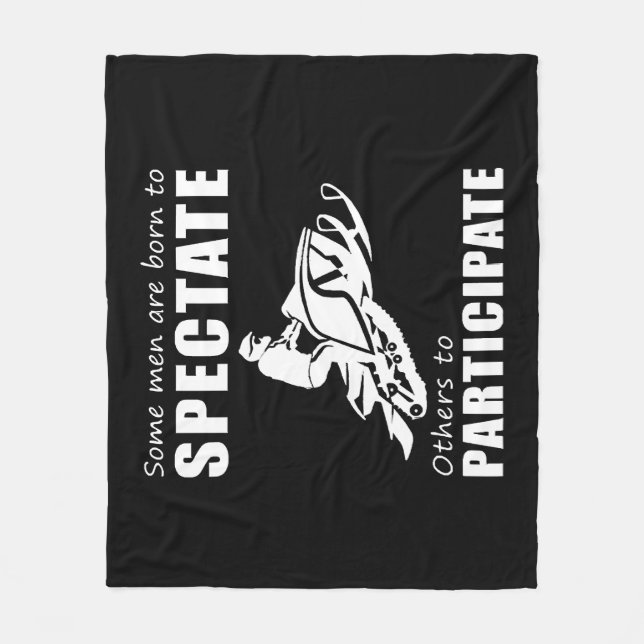 Cobertor De Velo Aumente as barreiras - Engraçado e alguns homens s (Frente)