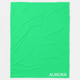 Cobertor De Velo Aurora green color name
