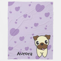 Aurora muito bonito o Pug Purple Heart