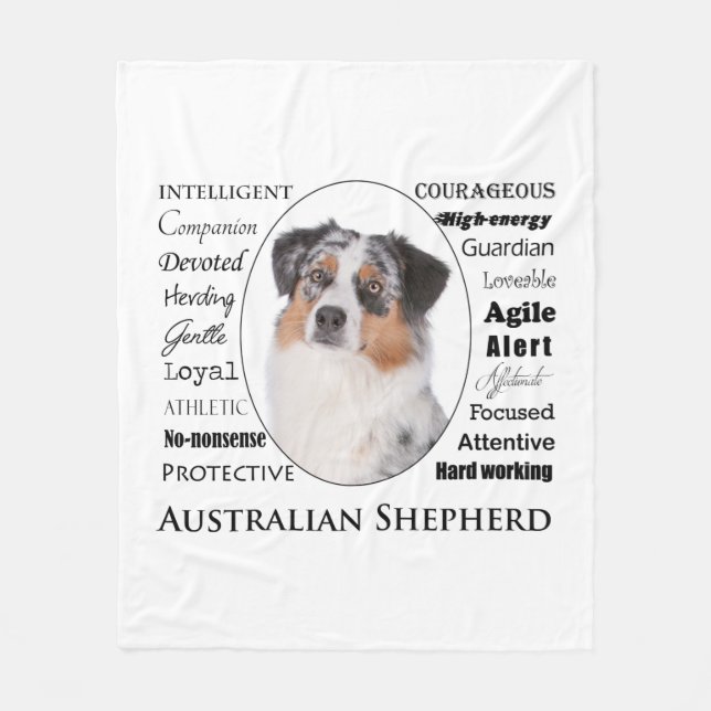 Cobertor De Velo Aussie Trave Fleece Blanket (Frente)