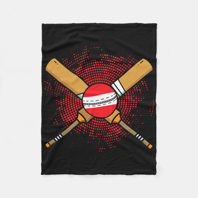 Cobertor De Velo Austrian Cricket Racket And Ll Flag Of Austria  (Frente)