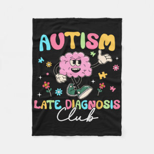 Cobertor De Velo Autism Late Diagnostics Club Cérebro Neurodiversid