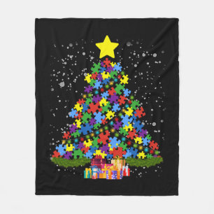 Cobertor De Velo Autismo - Árvore de Natal