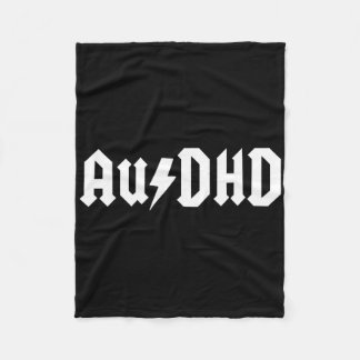 Cobertor De Velo Autismo Audhd + Tdah Ambos Relâmpagos Neurodiverge