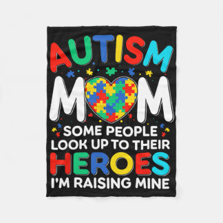 Cobertor De Velo Autismo Mãe Aumentando Heros Autismo Sensibilizaçã