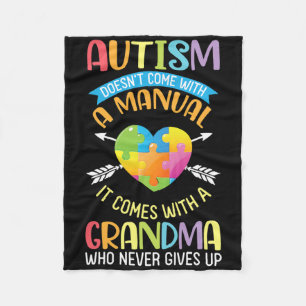 Cobertor De Velo Autismo não vem com um manual que vem com um