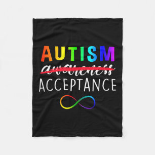 Cobertor De Velo Autismo - Vermelho - Aceitação Não Consciência