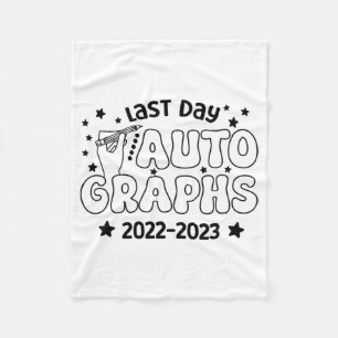 Cobertor De Velo Autografo Dia 2023 No Último Dia Da Escola 20