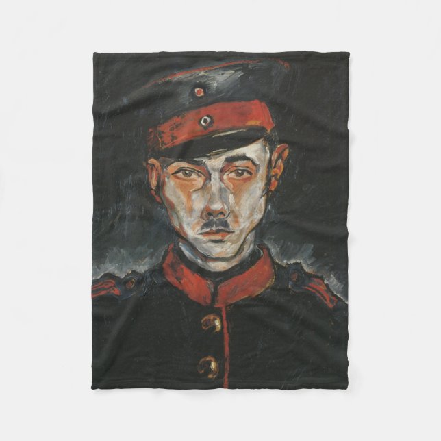 Cobertor De Velo Autorretrato (por Walter Gramatté) (Frente)