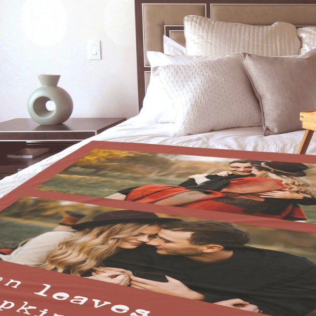 Cobertor De Velo Autumn Aestic Terracotta Foto (Criador carregado)