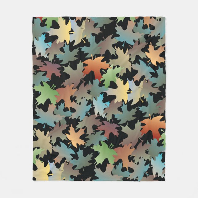 Cobertor De Velo Autumn Deixa Fleece Blanket (Frente)