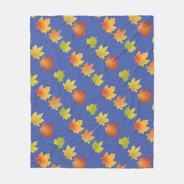 Cobertor De Velo Autumn Deixa Fleece Blanket (Frente)