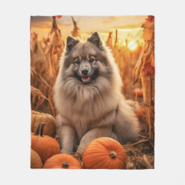Cobertor De Velo Autumn Keeshond