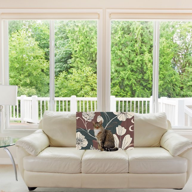 Cobertor De Velo Autumn Noir Blossoms Fleece Blanket (Criador carregado)