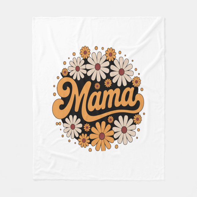 Cobertor De Velo Autumn Pumpkin Mama (Frente)