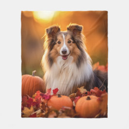 Cobertor De Velo Autumn Sheltie